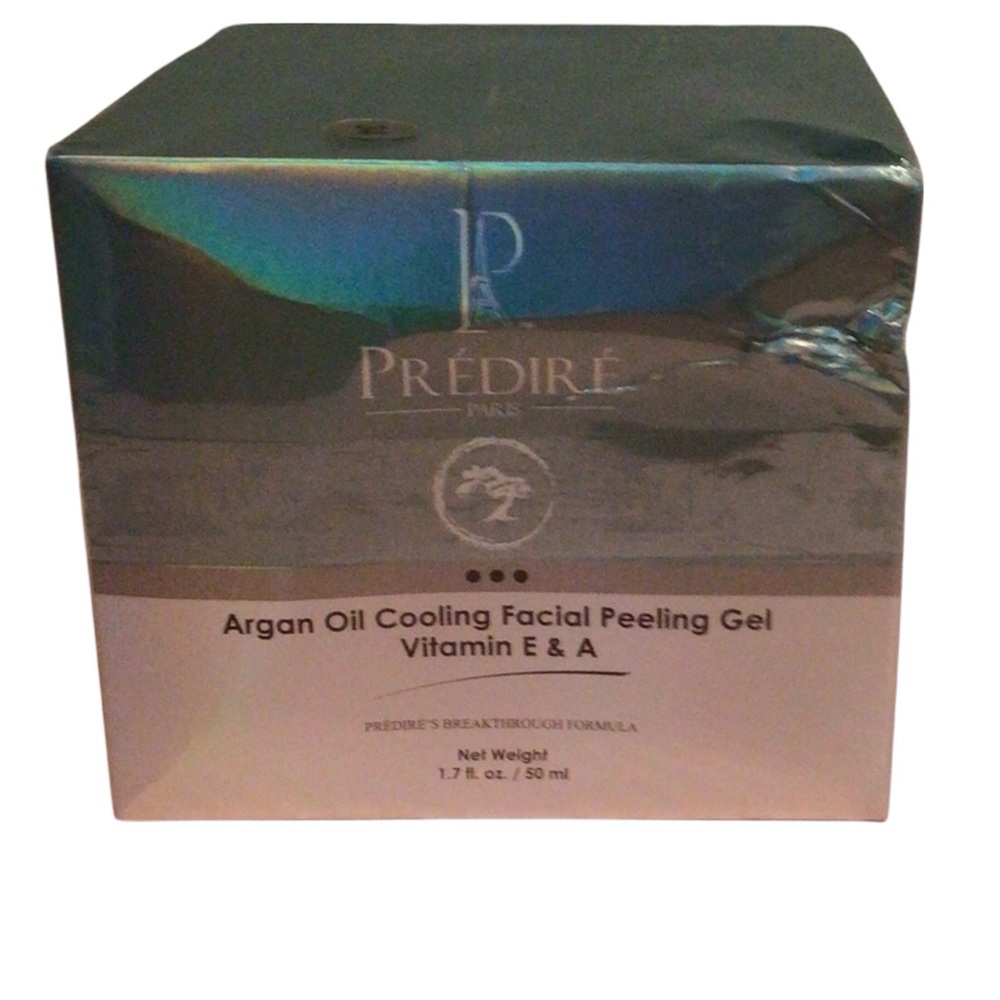 Predire Paris Argan Oil Facial Peeling Gel Vitamins E & A 1.7 FL OZ, NEW Sealed
